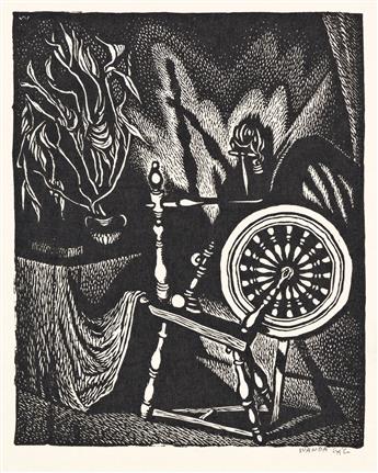 Gag, Wanda (1893-1946) Spinning Wheel.                                                                                                           